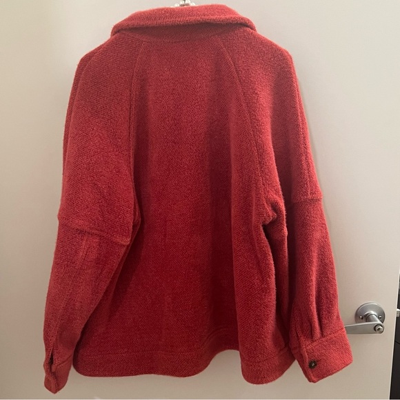Greylin Anthropologie Red Teddy Jacket - Picture 5 of 11